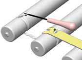Speedy Belt Installer on rollers