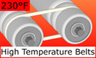 high temp belts